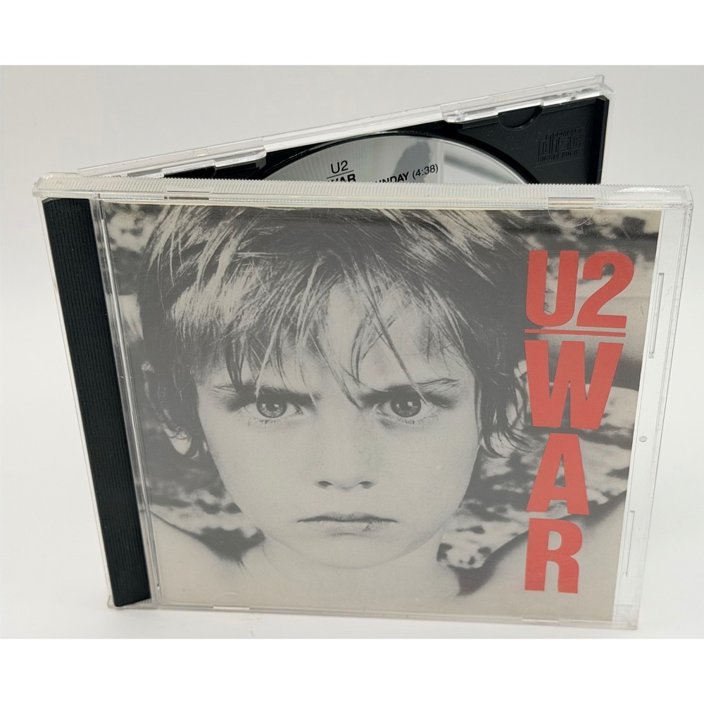 U2 War CD 1983 Island Records